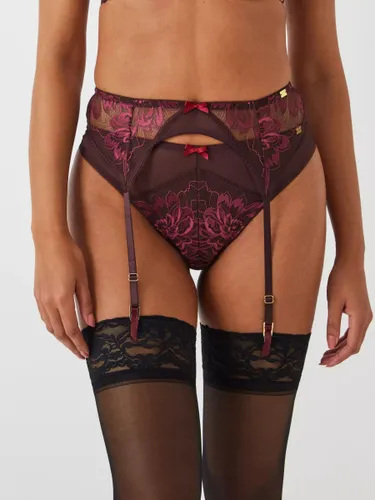 AND/OR Cindy Lace Suspenders, Plum - Plum - Female