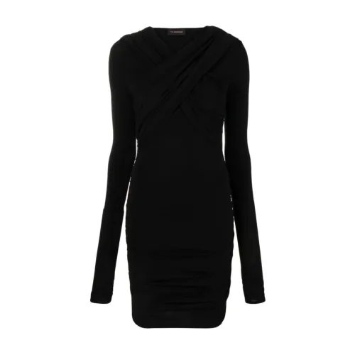 Andamane , Short Sleeve Odilla Mini Dress ,Black female, Sizes: