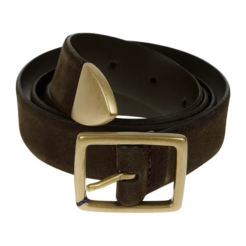 Anderson's , Belt Suede ,Brown male, Sizes: