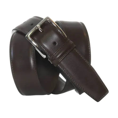 Anderson's , Leather Belt Buckle Belt ,Black male, Sizes: