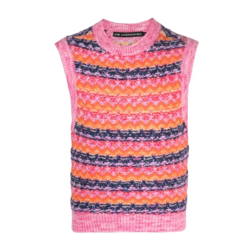 Andersson Bell , Andersson Bell Sweaters Pink ,Pink male, Sizes: