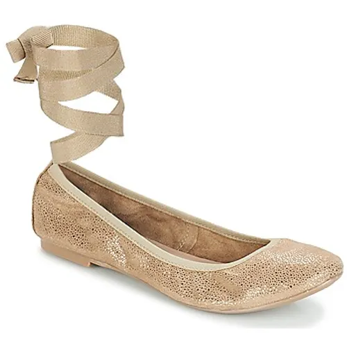 André  ACTEE  women's Shoes (Pumps / Ballerinas) in Gold