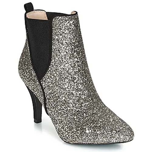 André  APRIL  women's Low Ankle Boots in Silver