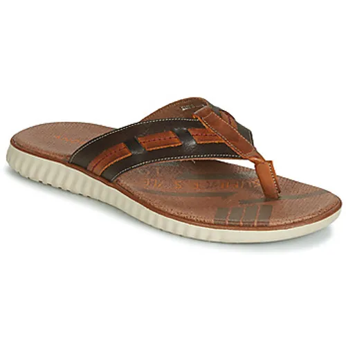 André  ARAGOSTA  men's Flip flops / Sandals (Shoes) in Brown