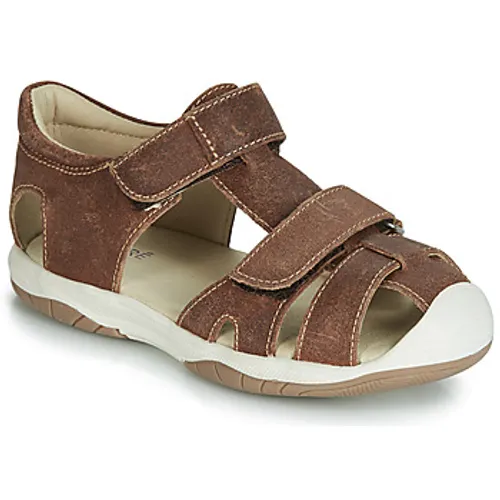 André  CHALOUPE  boys's Children's Sandals in Brown