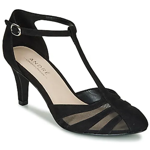 André  FALBALINE  women's Court Shoes in Black