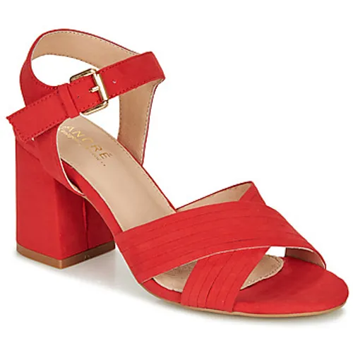 André  JACYNTH  women's Sandals in Red