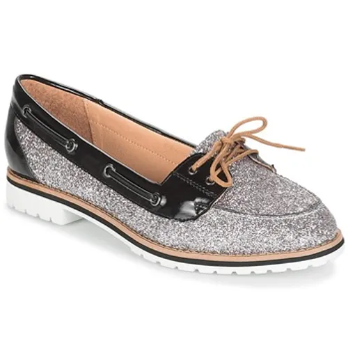 André  JAY  women's Boat Shoes in Silver
