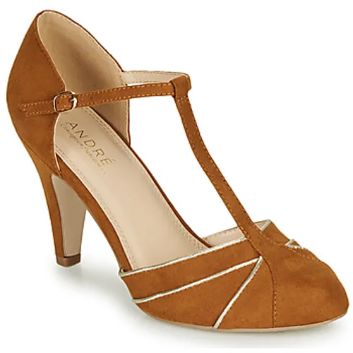 André  JULIETTE  women's Court Shoes in Brown