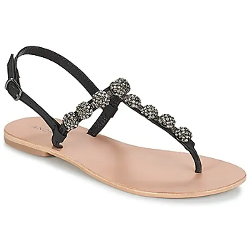 André  LAHORI  women's Sandals in Black