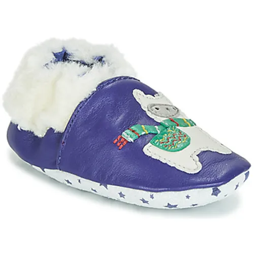 André  LAMA  boys's Baby Slippers in Blue