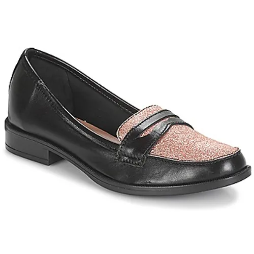 André  LONG ISLAND  women's Loafers / Casual Shoes in Black