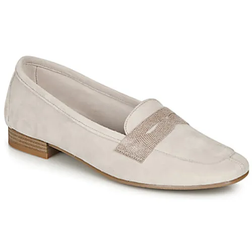 André  NAMOURS  women's Loafers / Casual Shoes in Beige