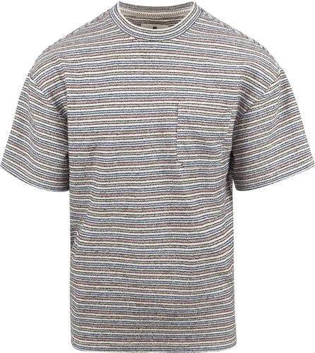 Anerkjendt Holger T-shirt Striped Multicolour