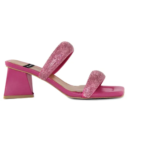 Angel Alarcon , High Heel Sandals ,Pink female, Sizes: