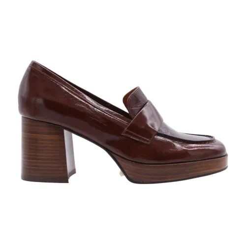 Angel Alarcon , Pumps ,Brown female, Sizes: