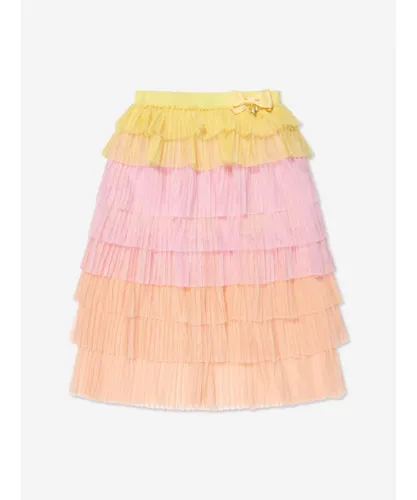 Angel's Face Angels Girls Tiered Pleated Pandora Skirt - Multicolour