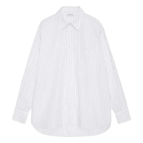 Anine Bing , Chrissy striped shirt ,White female, Sizes:
