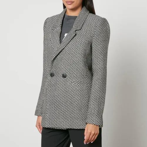 Anine Bing Fishbone Tweed Jacket