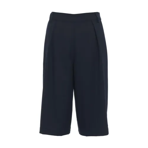 Aniye By , Blue Shorts for Women ,Blue female, Sizes: