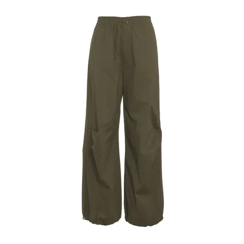 Aniye By , Green Trousers for Women ,Green female, Sizes:
