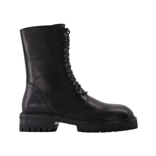 Ann Demeulemeester , Alec Boots in Black Leather ,Black female, Sizes: