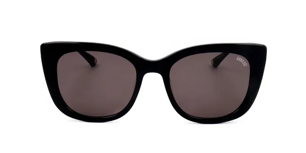 Anna Sui AS2209 KS 001 Women's Sunglasses Black Size 56