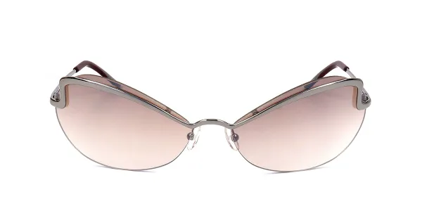 Anna Sui AS540 04 Women's Sunglasses Silver Size 64