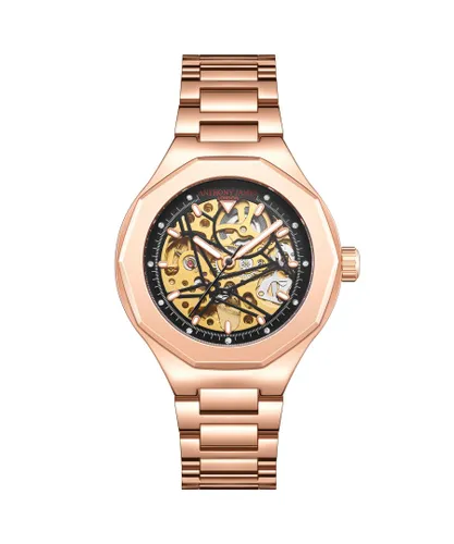 Anthony James Mens Hand Assembled Limited Edition Sports Skeleton Rose - 5 Year Warranty - One Size
