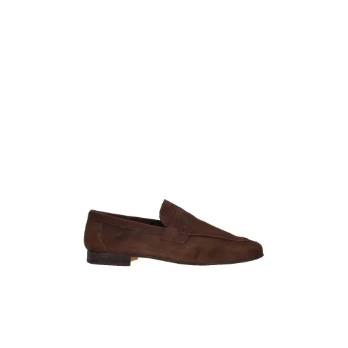 Antica Cuoieria , Antica Cuoieria Flat shoes Dark Brown ,Brown male, Sizes: