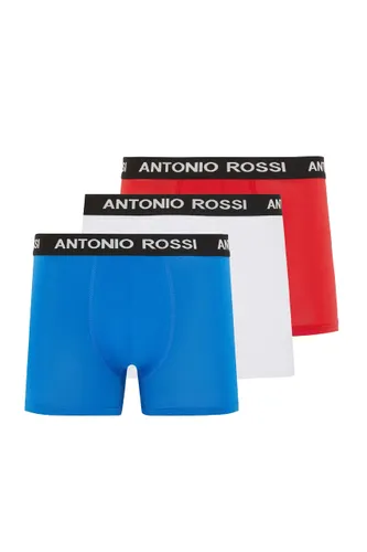 ANTONIO ROSSI (3/6 Pack) Men's Fitted Boxer Hipsters - Mens