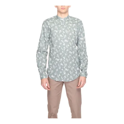 Antony Morato , Floral Mandarin Shirt ,Multicolor male, Sizes: