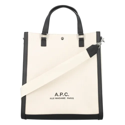 A.p.c. , Camille 2.0 Tote Bag ,Beige male, Sizes: ONE SIZE