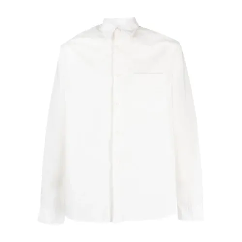 A.p.c. , Classic White Pocket Shirt ,White male, Sizes: