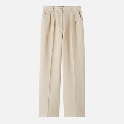 A.P.C. Cotton and Linen-Blend Corduroy Trousers - FR 36/