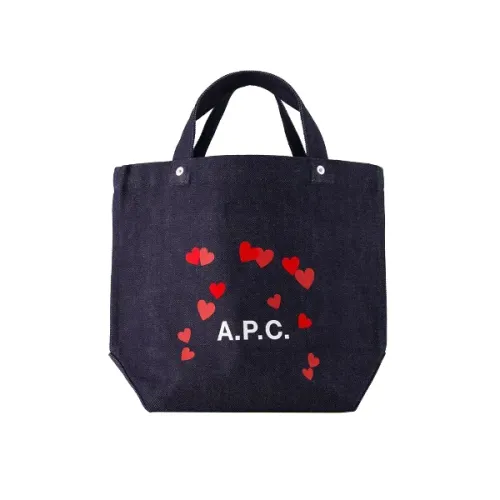 A.p.c. , Cotton handbags ,Blue female, Sizes: ONE SIZE
