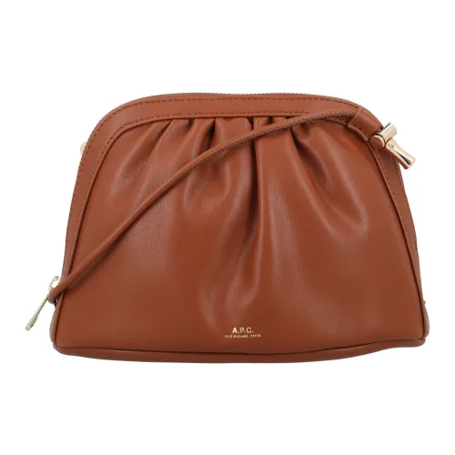 A.p.c. , Ninon Pouch - Stylish and Compact ,Brown female, Sizes: ONE SIZE