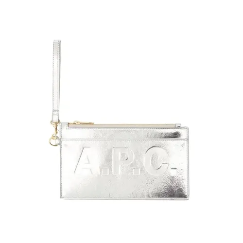 A.p.c. , Plastic clutches ,Gray female, Sizes: ONE SIZE