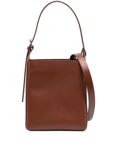 A.P.C. Virginie leather bucket bag - Brown