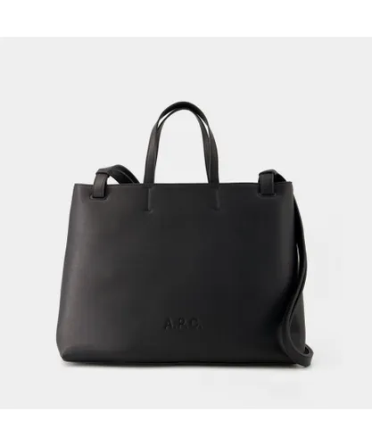 A.P.C. Womens Market Small Shopper Bag - - Synthetic - Black - One Size