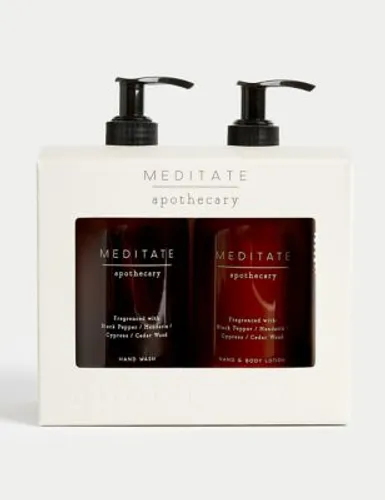 Apothecary Womens Meditate Hand Wash & Lotion Set