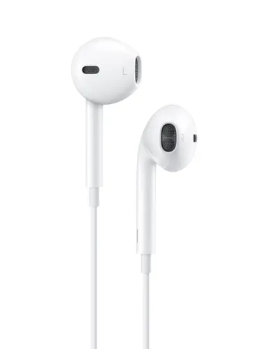 Apple Earpods with Remote and Mic, Lightning Connector, White - White - Unisex