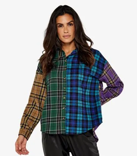 Apricot Blue Flannel Check Shirt New Look