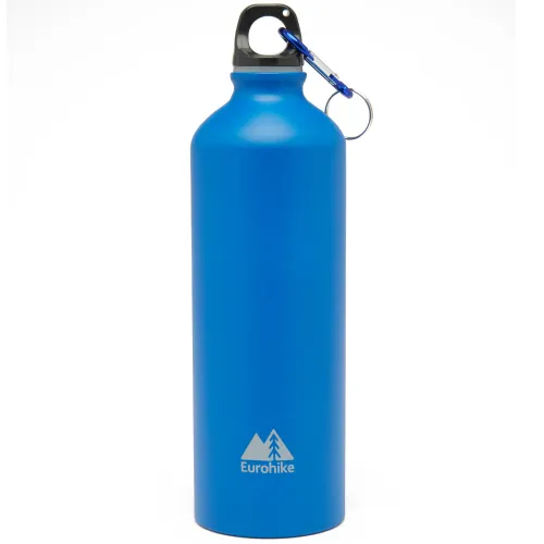 Aqua 0.75L Aluminium Water Bottle - Blue, Blue