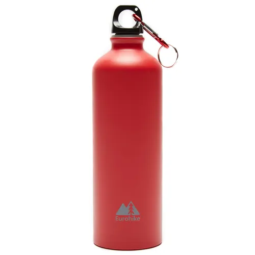 Aqua 0.75L Aluminium Water Bottle - Red, Red