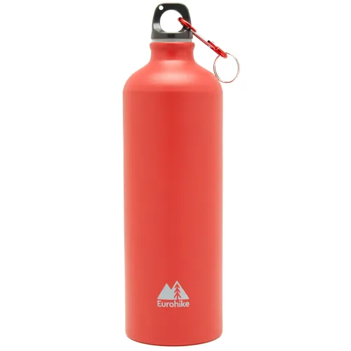 Aqua 1L Aluminium Bottle, Red
