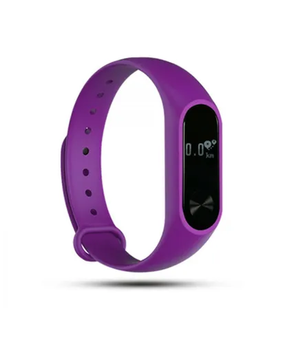 Aquarius AQ112 Fitness Tracker With Heart Rate Monitor Purple - One Size