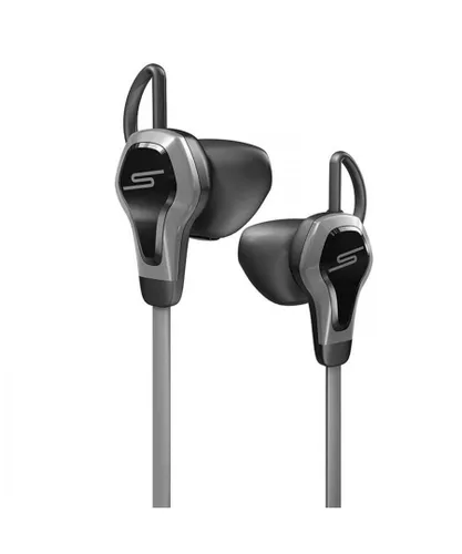 Aquarius Audio Bio Sport Earbud with Heart Monitor, Black/Grey - One Size
