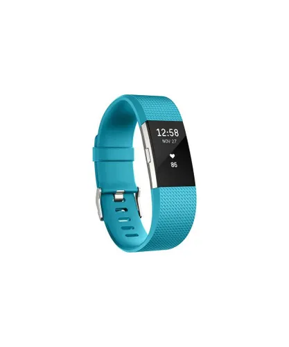 Aquarius Fitbit Charge 2 Classic Replacement Straps Turquoise - Blue - One Size