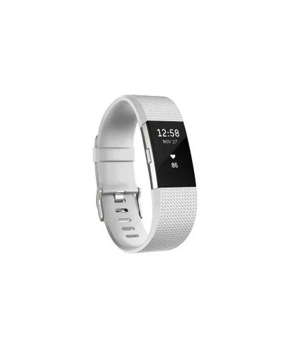 Aquarius Fitbit Charge 2 Classic Replacement Straps White - One Size